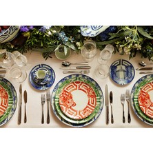 Vista Alegre Meaning Turuncu Porselen Kahvaltı Tabağı 23 cm