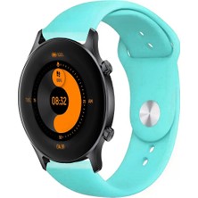 Tagomoon Haylou Rs3 LS04 Akıllı Saat Uyumlu Yumuşak Dokulu Silikon Kordon Kayış