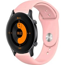 Tagomoon Haylou Rs3 LS04 Akıllı Saat Uyumlu Yumuşak Dokulu Silikon Kordon Kayış