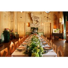 Vista Alegre Meaning Turuncu Porselen Çukur Tabak 25 cm