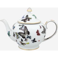 Vista Alegre Butterfly Parade Beyaz Porselen Demlik 1400 ml