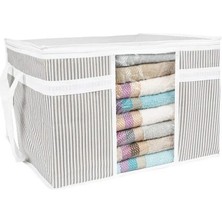 (2 Adet) Alas Pencereli Kazak Hurcu Kıyafet Düzenleyici 45 x 40 x 30 cm