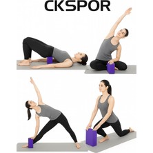 2' Li Yoga Blok Seti  pilates Yoga Denge Köpüğü 1 Çift  