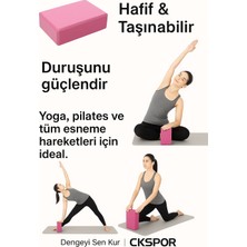 2' Li Yoga Blok Seti  pilates Yoga Denge Köpüğü 1 Çift  