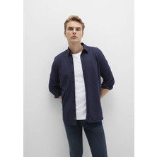 Mavi Mavi Black Lacivert Örme Gömlek 0211660-86415