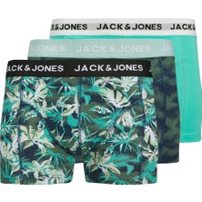 Jack Jones Erkek Çiçek Desenli 3 Lü Pamuklu 12277719