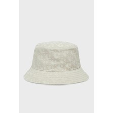 Calvin Klein Jakarlı Logolu Bucket Şapka LV04K5059GX7M Bayan Şapka LV04K5059G X7M