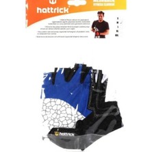 Hattrick Meshback Fitness Body Eldiveni, Mavi Renk, Kaymaz Özellik ve Ağırlık Kaldırma İçin Ergonomik Tasarım