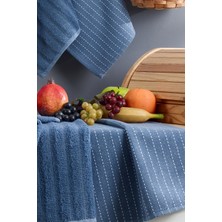 Elart Sophia Mutfak Havlusu 6 Adet (45X30 Cm) Mavi