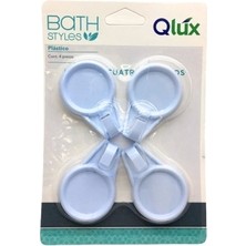 4 Parça  Efor Yuvarlak Yapışkan Askı (5047)