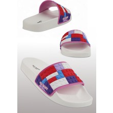 Anatomik Taban Pembe Kız Çocuk Terlik (30-35 Arası) Flexsıbıl Esneklik