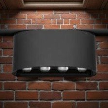 15W Kapri LED Aplik (Dış Mekan)(Günışığı) CT-8013G