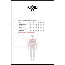 Polo Yaka Regular Fit Desenli Pamuklu Tişört