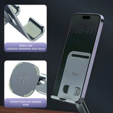 Bix 360° Dönen Metal Masaüstü Tablet ve Telefon Standı