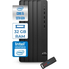 Hp 290 Pro G9 Intel I5-13400 32GB 256GB SSD Intel® UHD Graphics 730 Windows 11 Pro Masaüstü Bilgisayar HPB6JD6ESP11+ZETTAUSBBELLEK