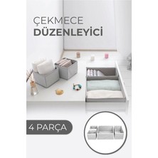 Çekmece Düzenleme Kutu Seti Organizer 4lü Set (5047)