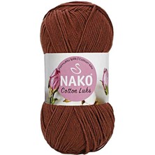 Nako 5 Adet Cotton Lüks 97556 Kızıl Kahve