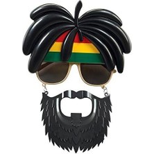 Rasta Peruklu Bob Marley Parti Gözlüğü