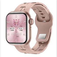 Uygun Alsana Hk9 Mini 41MM Rose Renk 3 Kordonlu  Akıllı Saat