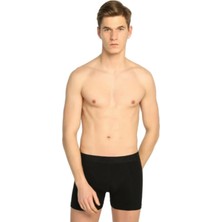 Siyah Tutku Erkek Elastan Boxer