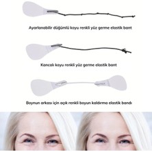 Yüz Kaş ve Boyun Gerdirme Bant Seti (10 Adet)