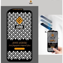 Iphone 12 Promax Için Antistatik Hayalet Cam Ekran Koruyucu Kalın Tam Kaplayan Izgara Korumalı