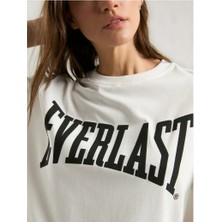 Everlast Ever Classics Wmn Oversize Beyaz Kadın Tişört