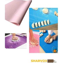 Silikon Hamur Açma Matı Büyük Boy 50X40