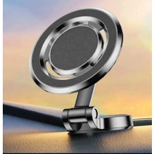 F32 Magsafe Metal Araç Tutucu Güçlü Mıknatıs Magsafe Kılıflara Birebir Uyum