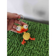 Sarı Ördek Anahtarlık Çanta Süsü Araç Süsü