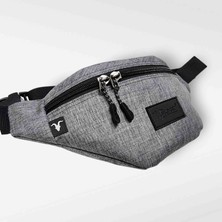 Unisex Gri Bel&göğüs Çantası Waistbag Hip Pack