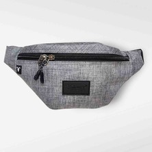 Unisex Gri Bel&göğüs Çantası Waistbag Hip Pack