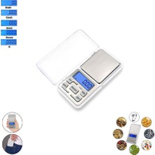 Plt Power Kapaklı Küçük Dijital Hassas Cep Ölçeği Mücevher  Vb. Terazisi LCD Elektronik Kuyumcu Tartısı (Max: 300 Gr)