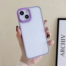 Redmi Note 11 4g Için Parlak Şefaf Renkli Kenarlıklı Şık Görünümlü Telefon Kılıfı Kapak