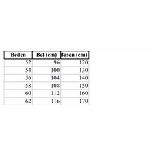 Extra Büyük Beden Jeans  Geniş Paça Kot Pantolon