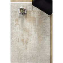 Modern Dokuma Halı Yıkanabilir Oturma Odası Halısı Salon Halısı Mutfak Bej