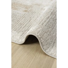 Modern Dokuma Halı Yıkanabilir Oturma Odası Halısı Salon Halısı Mutfak Bej