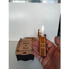 Özel Çakmak (Hediye Arama Çünkü Onu Buldun) Şik ve Kalite Tasarım Kutulu Isim Yazılı09