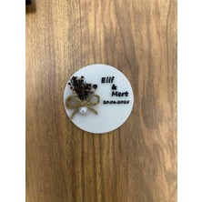 Magnet 3D Söz Nikah Nişan Magneti 30LU Paket