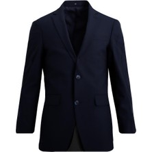 Uki Lacivert Comfort Fit 6 Drop Ceket