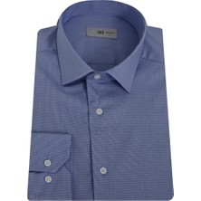 Uki Indigo Comfort Fit Uzun Kol Gömlek