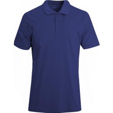 Uki Lacivert Comfort Fit Polo Yaka Pike T-Shirt