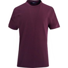 Uki Mürdüm Comfort Fit Bisiklet Yaka Basic T-Shirt