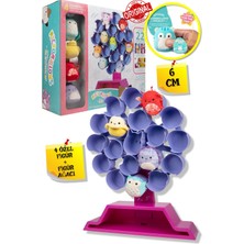 Micromallows Squishmallows Mini Yumuşak Peluş Oyuncak 4 Lü Özel Figür ve Mega Sergi Seti - 6 cm