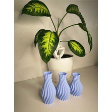 3'lü Dekoratif Vazo Seti