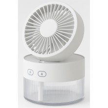 Su Spreyli Katlanır Başlıklı USB Mini Fan