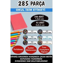 Kt Grup Okul Etiketi Kalem Defter Etiketi Özel Isim Yazılabilen Etiket Yenilmezler 285 Parça