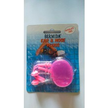 Pembe Silikon Kulak ve Burun Tıkacı, Konforlu ve Kullanışlı Sağlık Ürünü