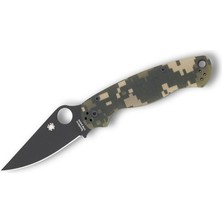 Spyderco Para-Military 2 Digital Camo G10 Black Çakı