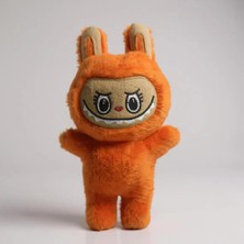 Mini Tavşan Kostümlü Labubu Peluş Oyuncak